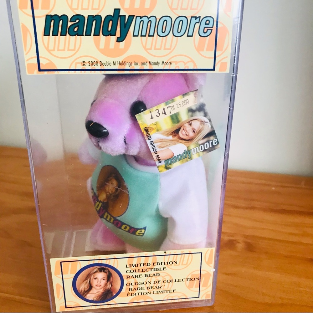 NWT Mandy moore limited edition collectible rare bear